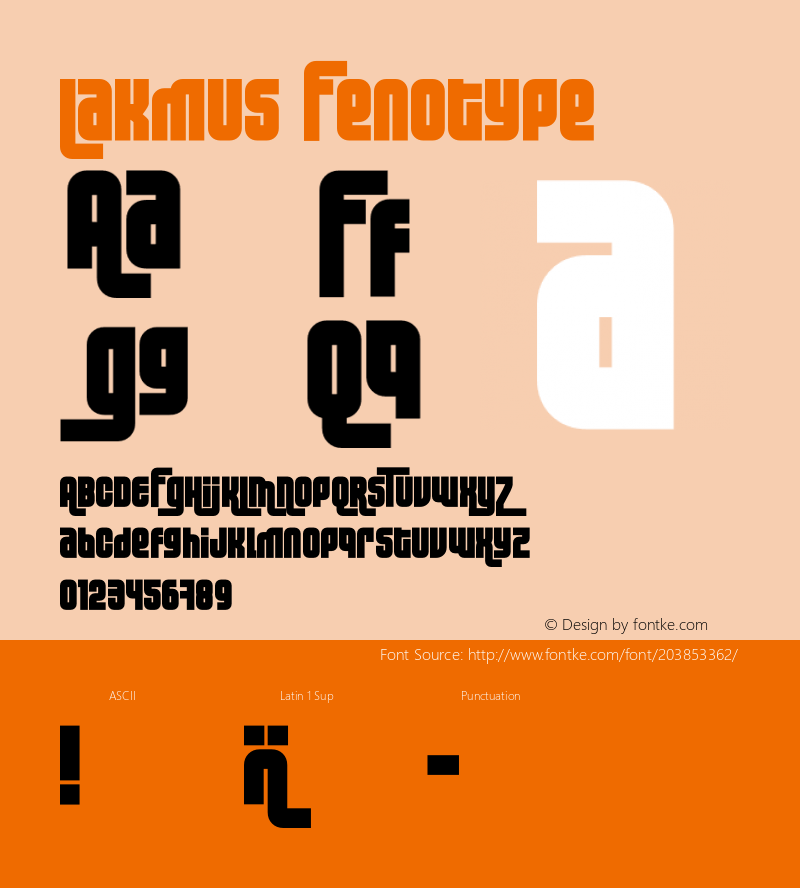 Lakmus  Fenotype Version 1图片样张