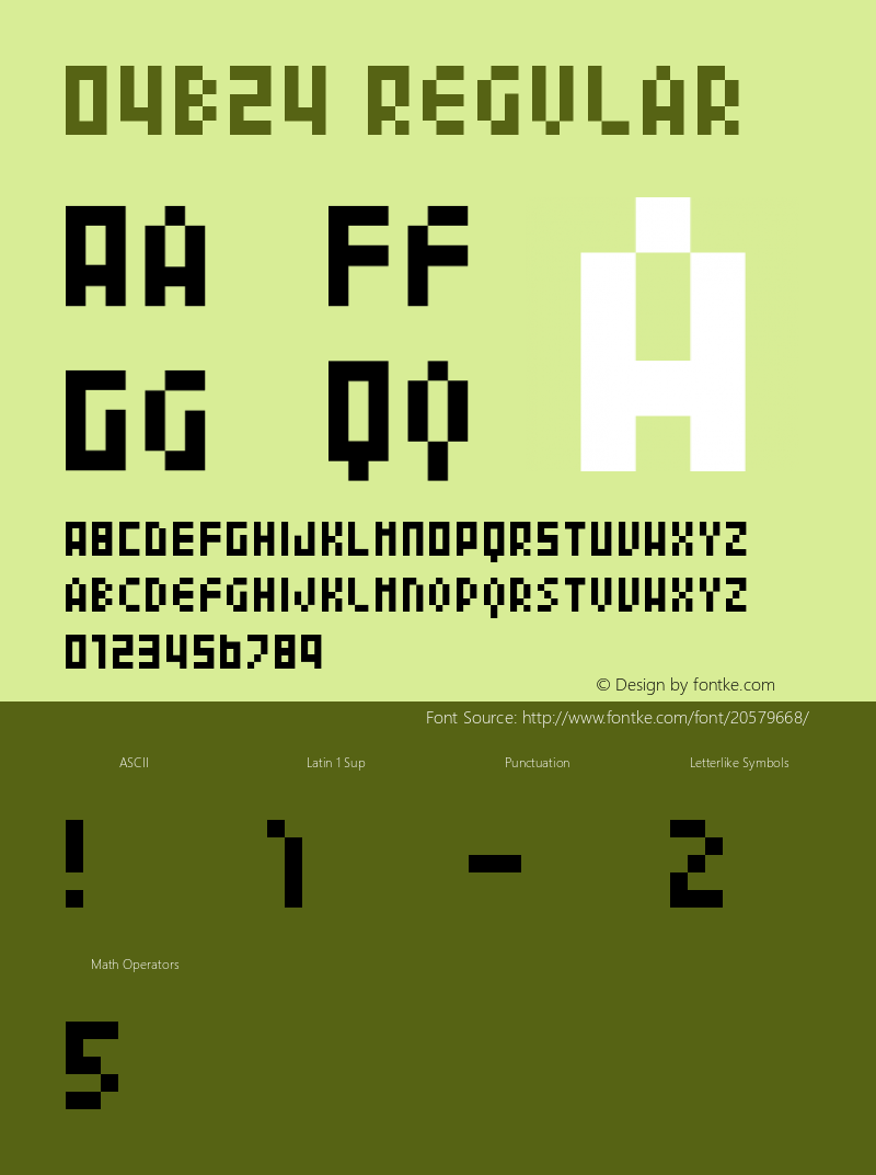 04b24 Macromedia Fon￿ographer 4.1J 03.3.25 Font Sample