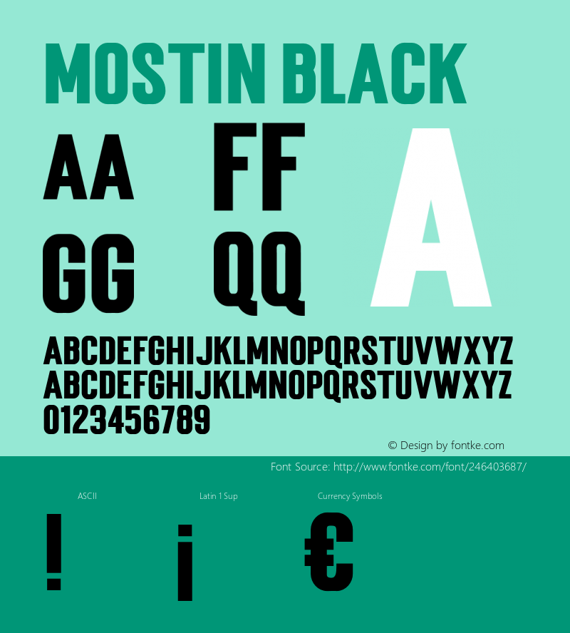 Mostin-Black Version 1.000图片样张