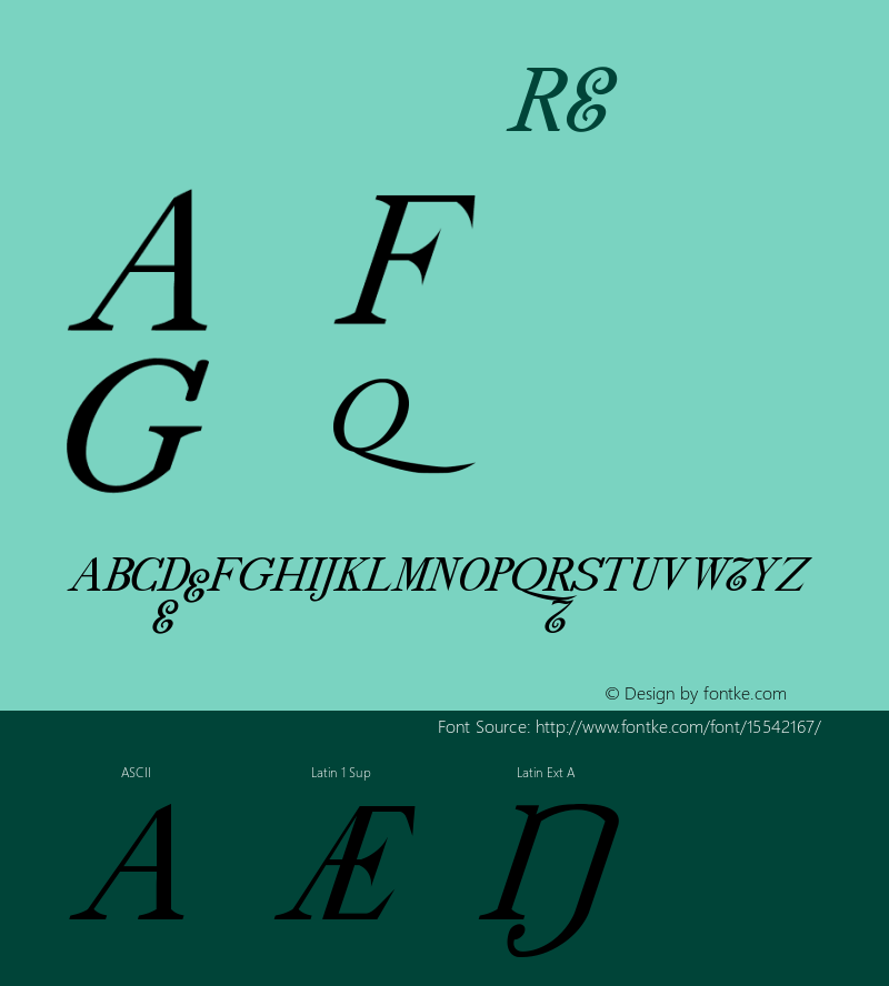 drmdozit10 Regular Version 001.001 Font Sample