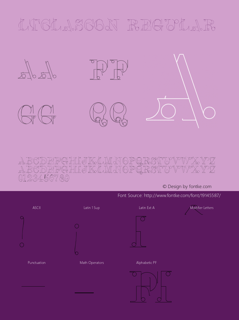 LinotypeClascon-Regular Version 001.000 Font Sample