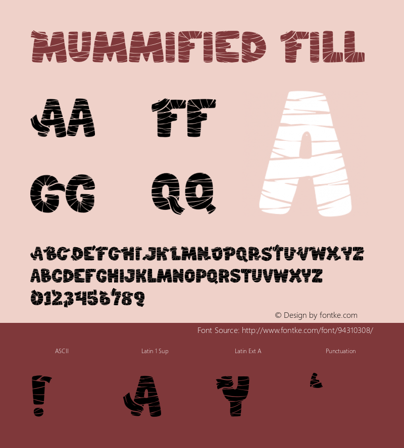 MummifiedFill Version 1.001;Fontself Maker 3.5.3 Font Sample