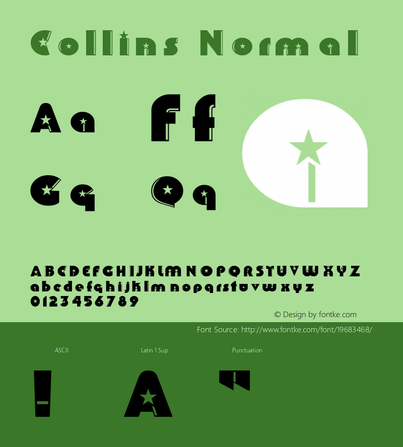 Collins 3.1 Font Sample