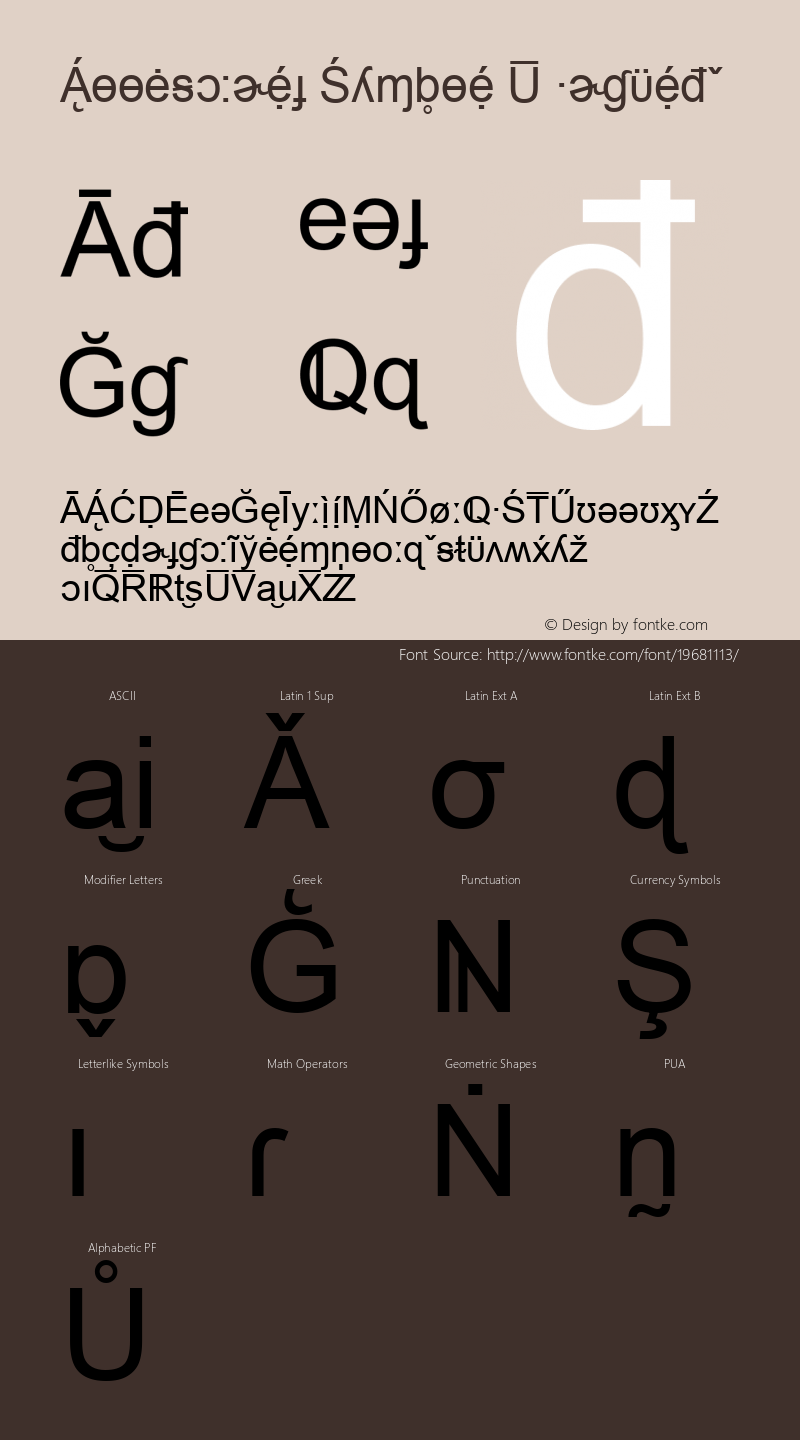 Bookshelf Symbol 5 Version 1.00 Font Sample