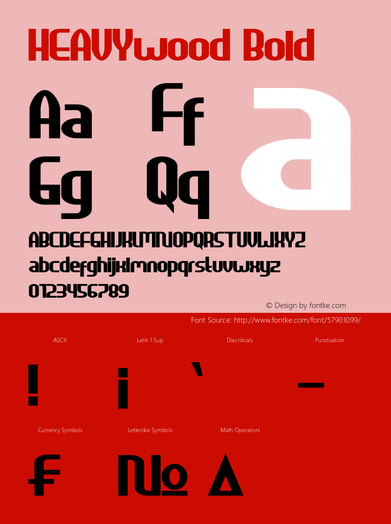 HEAVYwood Bold Version 1.00;November 21, 2019;FontCreator 12.0.0.2535 64-bit Font Sample