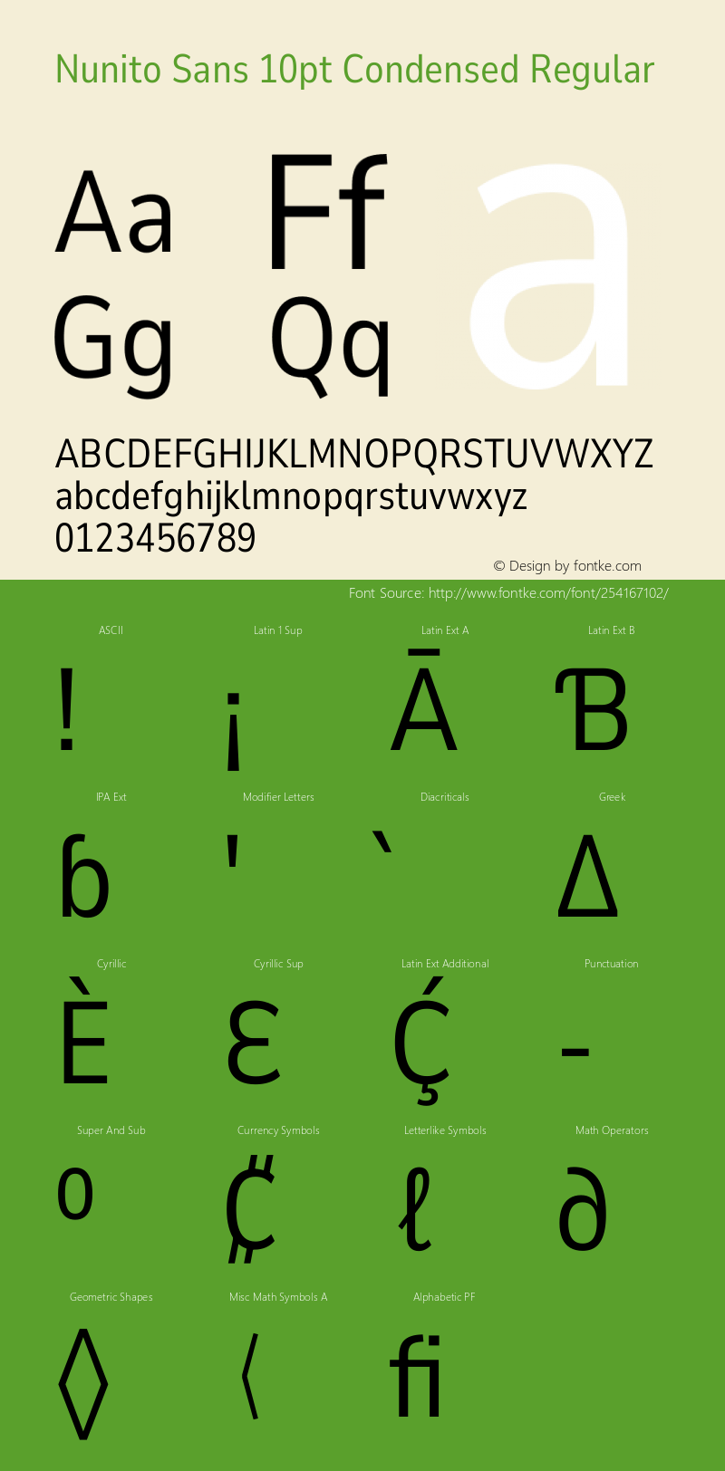 Nunito Sans 10pt Condensed Regular Version 3.101;gftools[0.9.27]图片样张