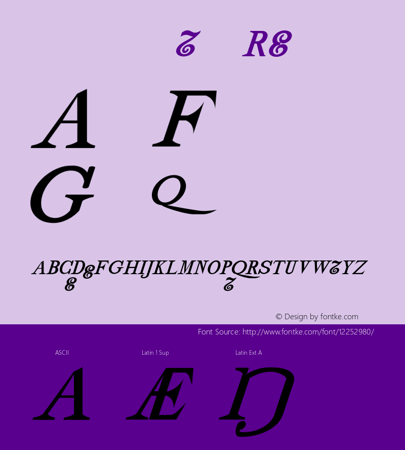 drmdozitbx10 Regular Version 001.001 Font Sample