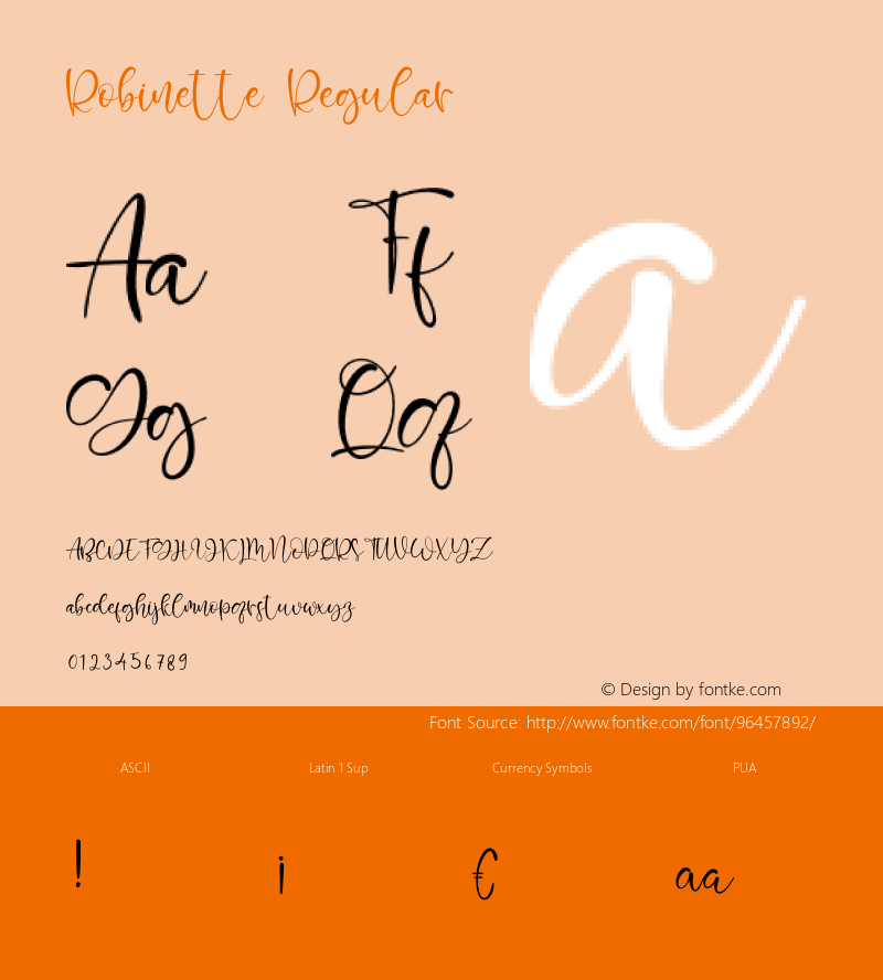 Robinette Version 1.00;January 9, 2021;FontCreator 12.0.0.2563 64-bit Font Sample