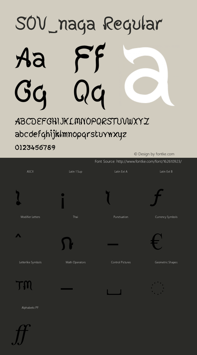 SOV_naga Version 004.012: 2011-04-23 Font Sample