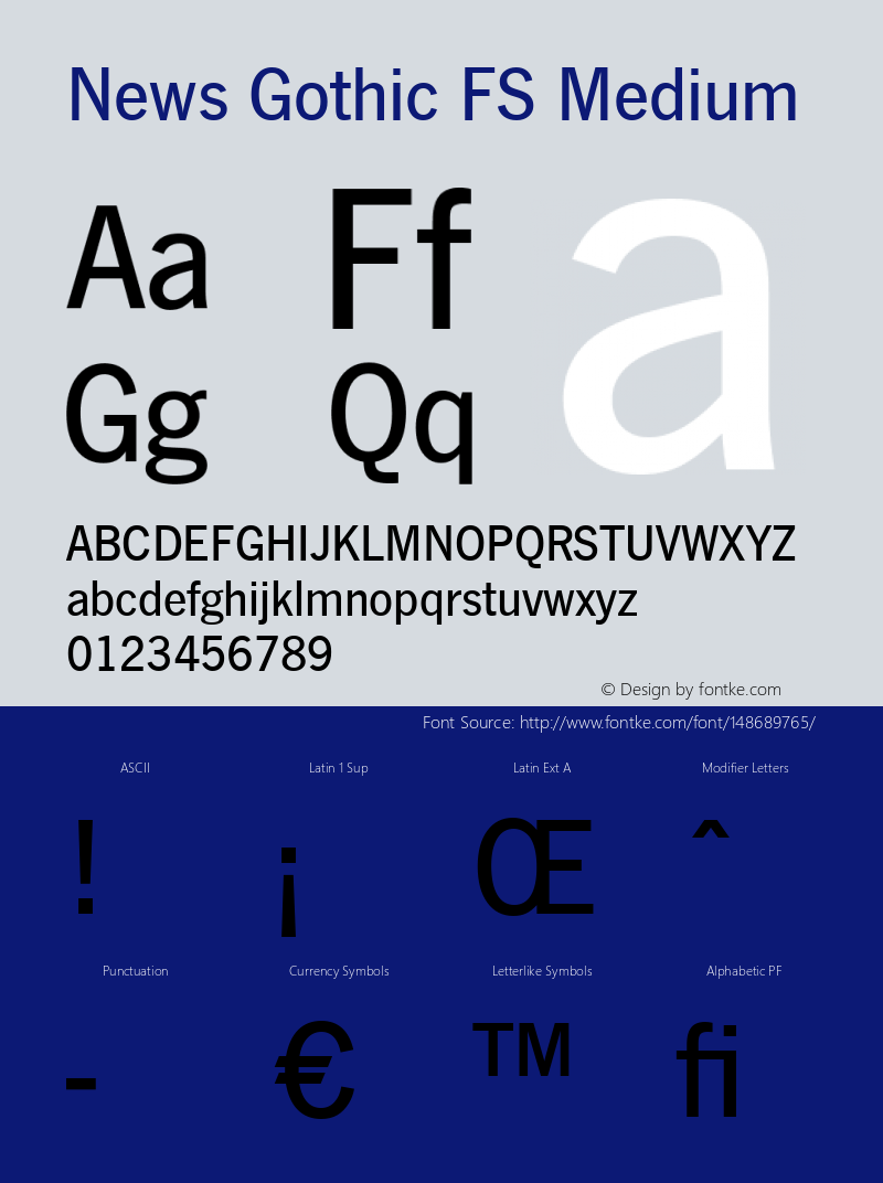  Version 1.060 Font Sample