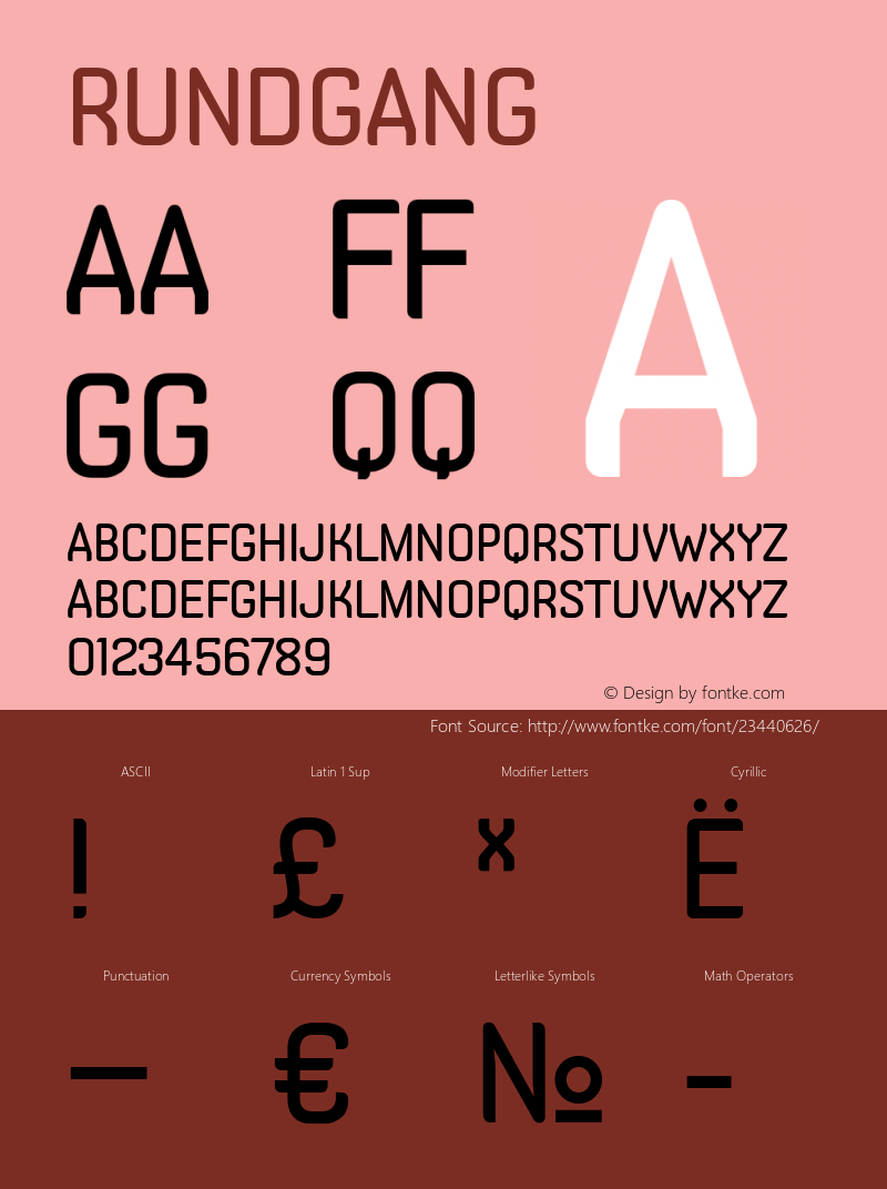 ☞Rundgang Version 001.000;com.myfonts.easy.artlebedev.rundgang.regular.wfkit2.version.33JP Font Sample