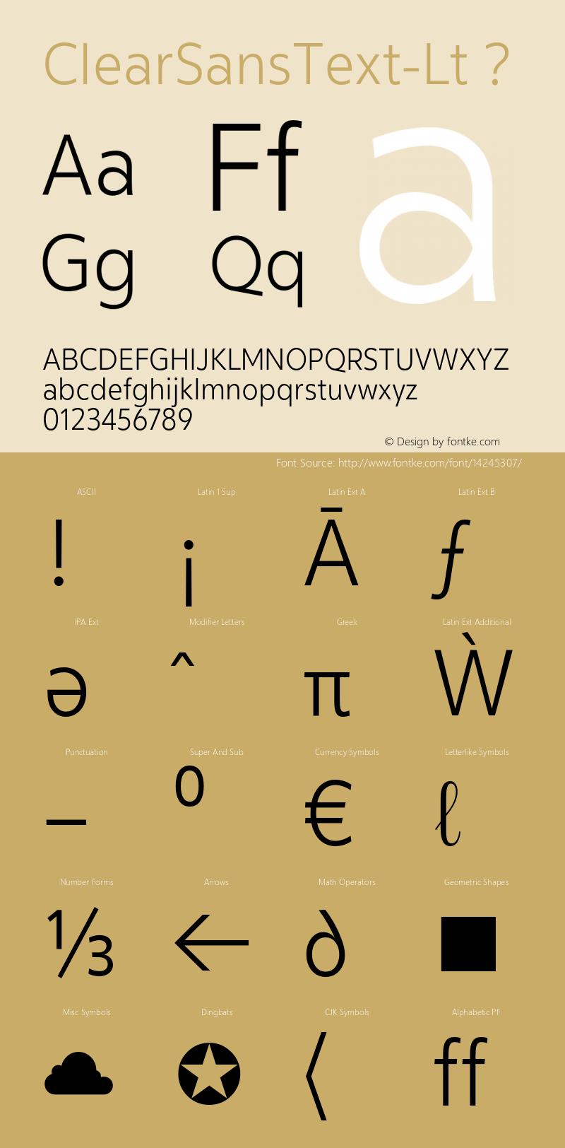 ClearSansText-Lt ? Version 001.000;com.myfonts.positype.clear-sans.text-light.wfkit2.44Kd Font Sample