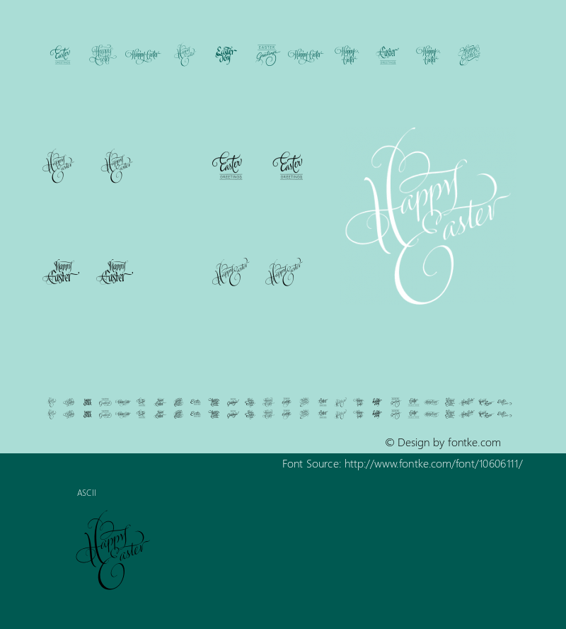 FMEasterPro ☞ Version 1.000 2013 initial release;com.myfonts.fontmaker.fm-easter-pro.regular.wfkit2.3VXc Font Sample