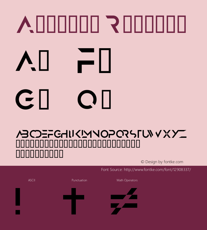 Anurati Regular Version 1.000;PS 001.001;hotconv 1.0.56 Font Sample