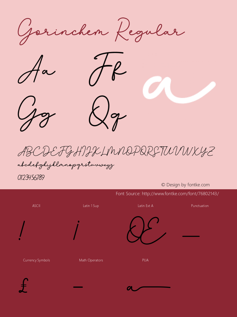 Gorinchem Version 1.00;August 31, 2020;FontCreator 12.0.0.2545 64-bit Font Sample