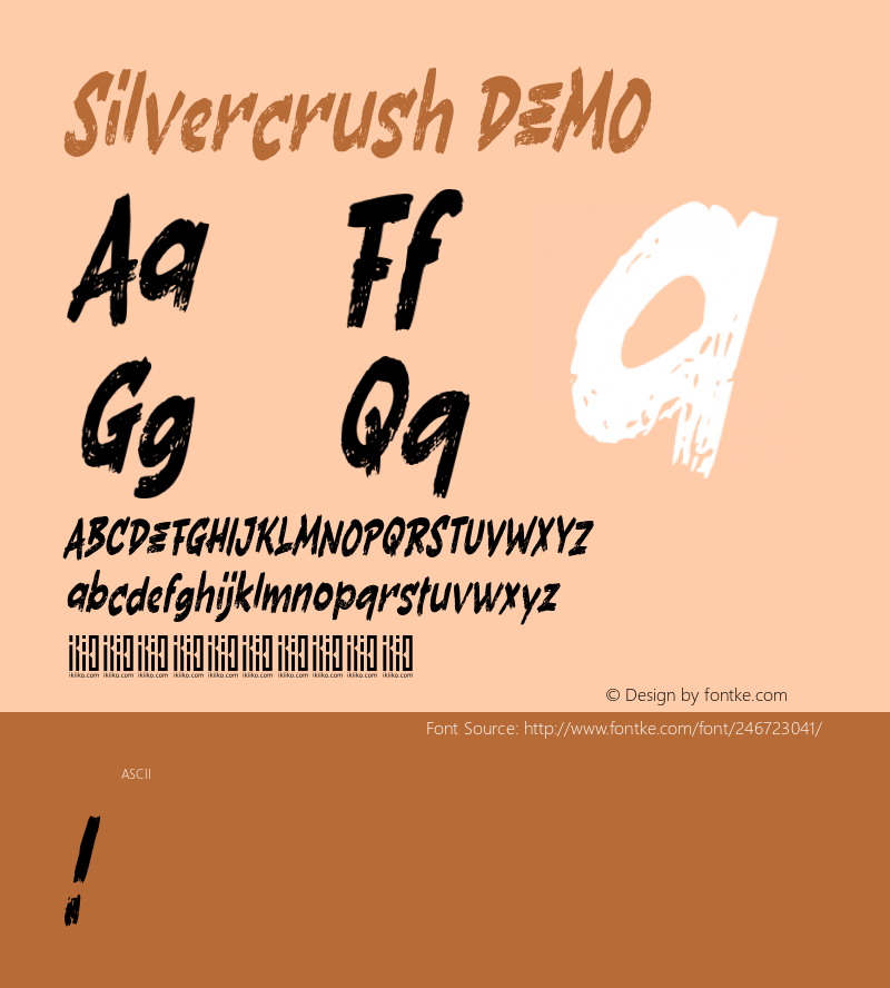 SILVERCRUSH ikiiko.com Version 001.000图片样张