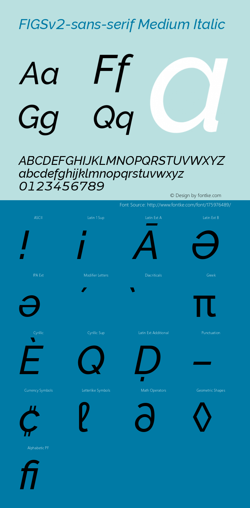 FIGSv2-sans-serif Medium Italic Version 4.020图片样张