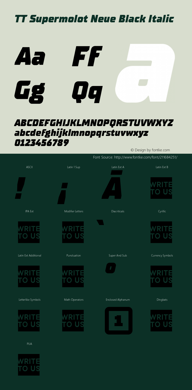 TT Supermolot Neue Black Italic Version 2.000.04082021图片样张