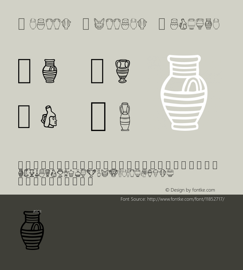 Pretty Pottery Regular Version 1.0 Font Sample