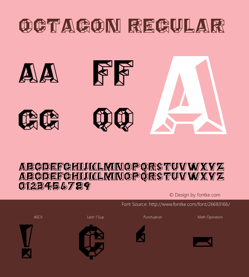 Octagon Altsys Fontographer 3.5  12/28/92 Font Sample