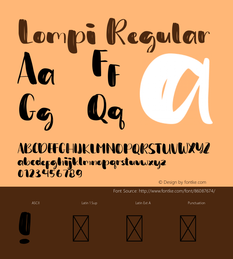 Lompi Version 1.003;Fontself Maker 3.5.1 Font Sample