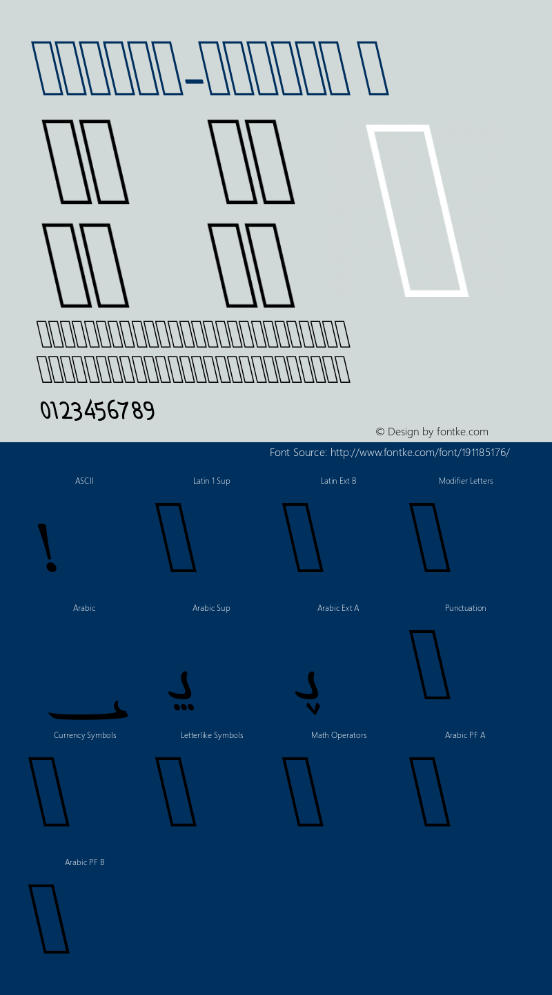 ☞Nagham-Italic Version 1.000; ttfautohint (v1.5);com.myfonts.easy.arabetics.nagham.italic.wfkit2.version.454q图片样张