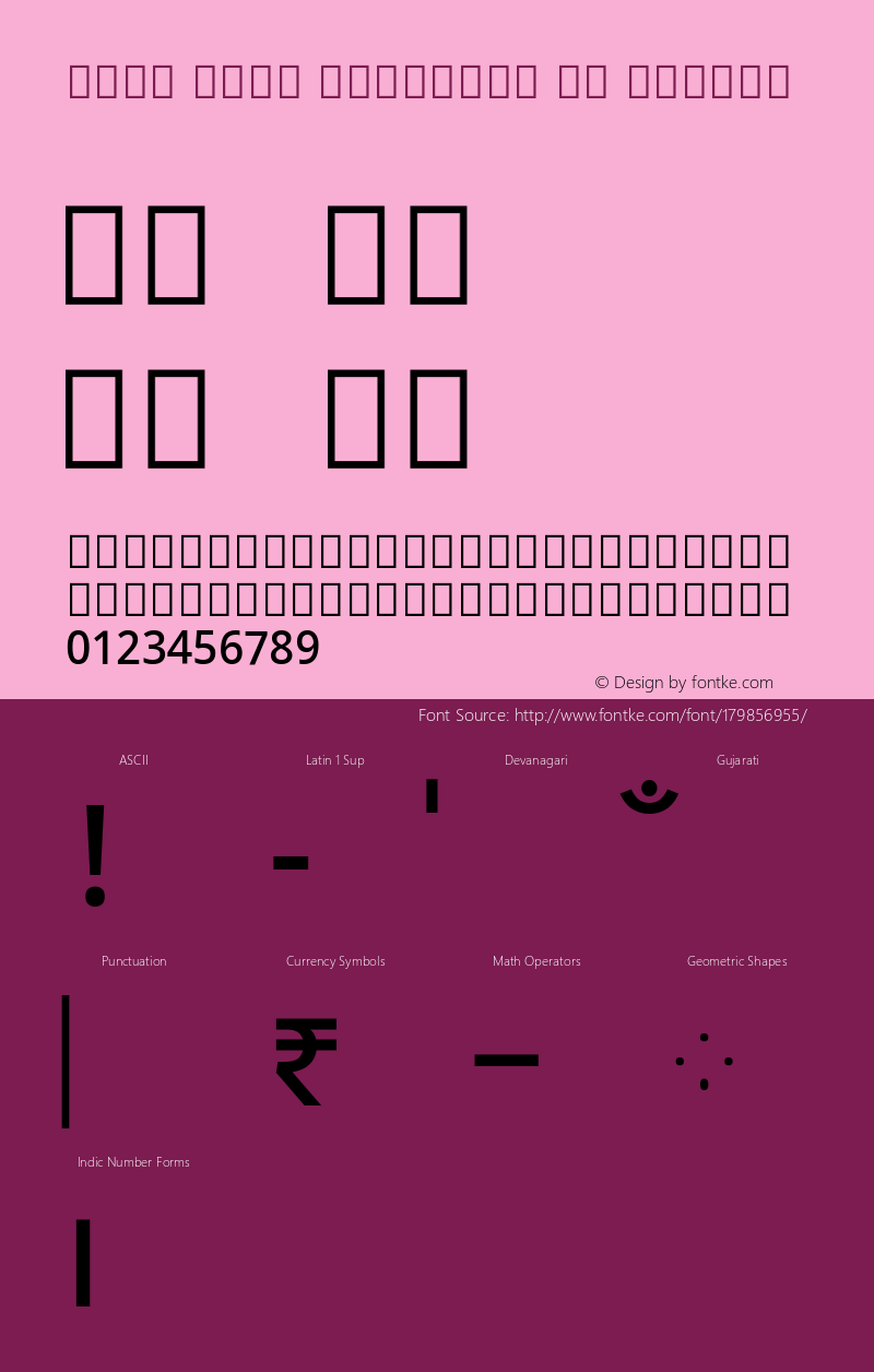 Noto Sans Gujarati UI Medium Version 2.101; ttfautohint (v1.8.2) -l 8 -r 50 -G 200 -x 14 -D gujr -f none -a qsq -X 