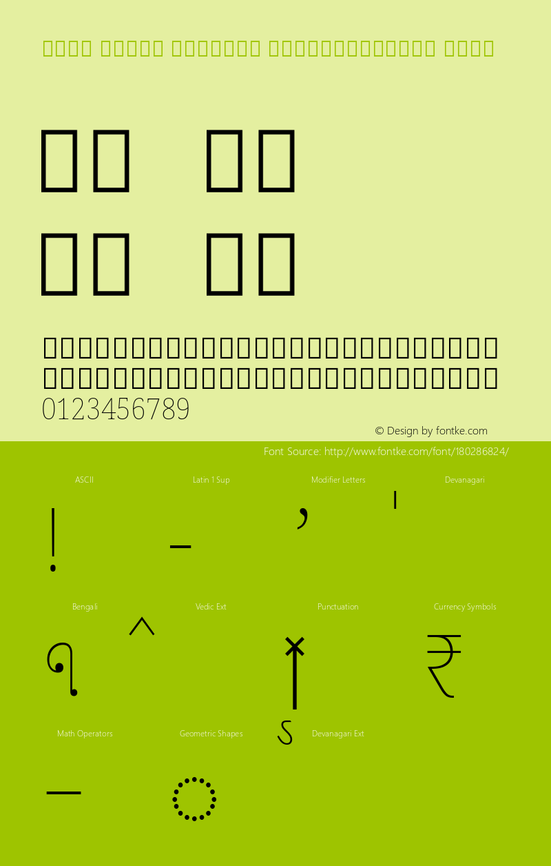 Noto Serif Bengali SemiCondensed Thin Version 2.001; ttfautohint (v1.8.4) -l 8 -r 50 -G 200 -x 14 -D beng -f none -a qsq -X 