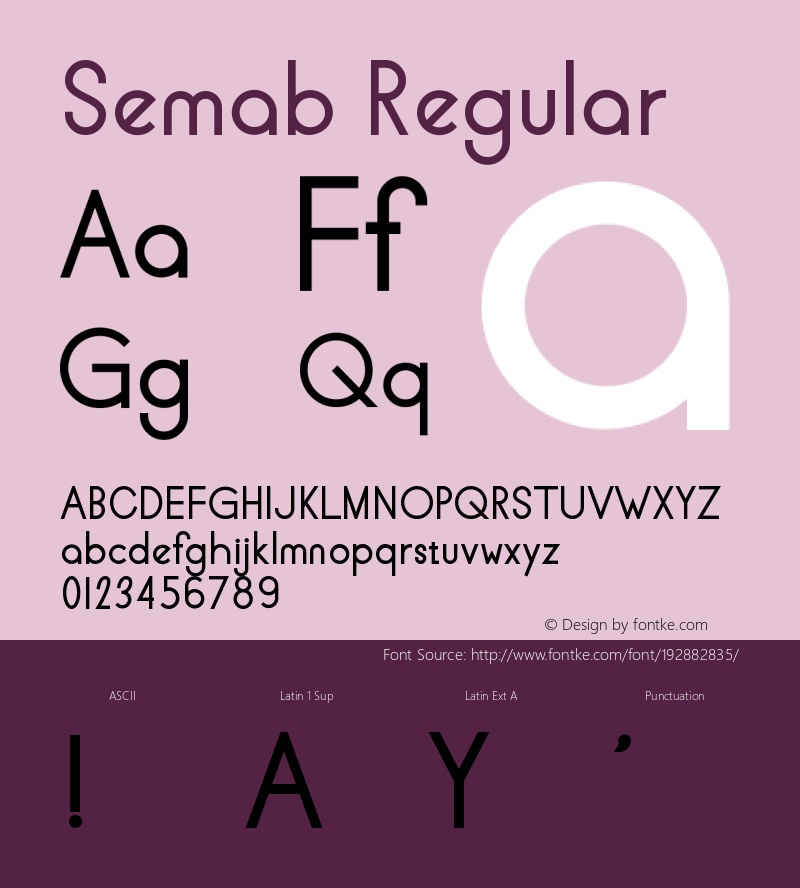 Semab Version 1.004;Fontself Maker 3.5.7图片样张