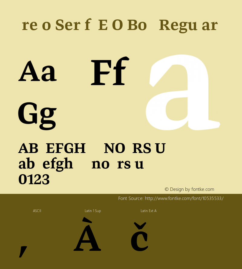 Preto Serif DEMO Bold Regular Preto Serif DEMO 1.0 Font Sample