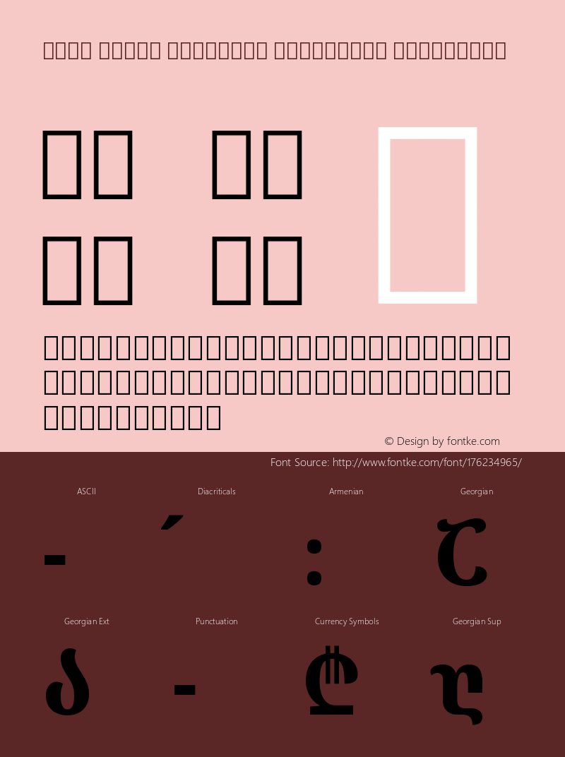 Noto Serif Georgian Condensed ExtraBold Version 2.001图片样张