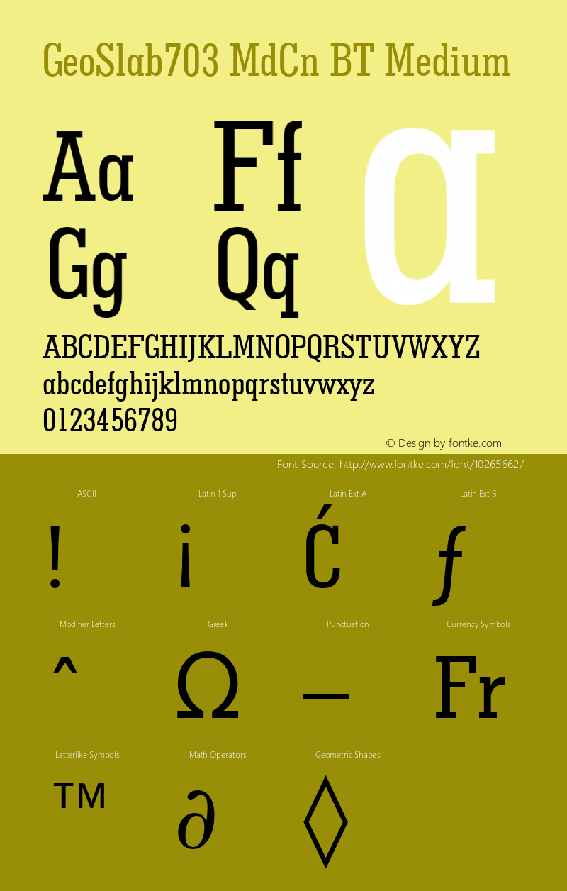 GeoSlab703 MdCn BT Medium mfgpctt-v1.52 Thursday, January 28, 1993 1:20:47 pm (EST) Font Sample