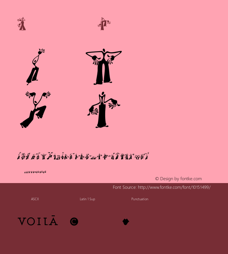 Voila Regular Version 001.000 Font Sample