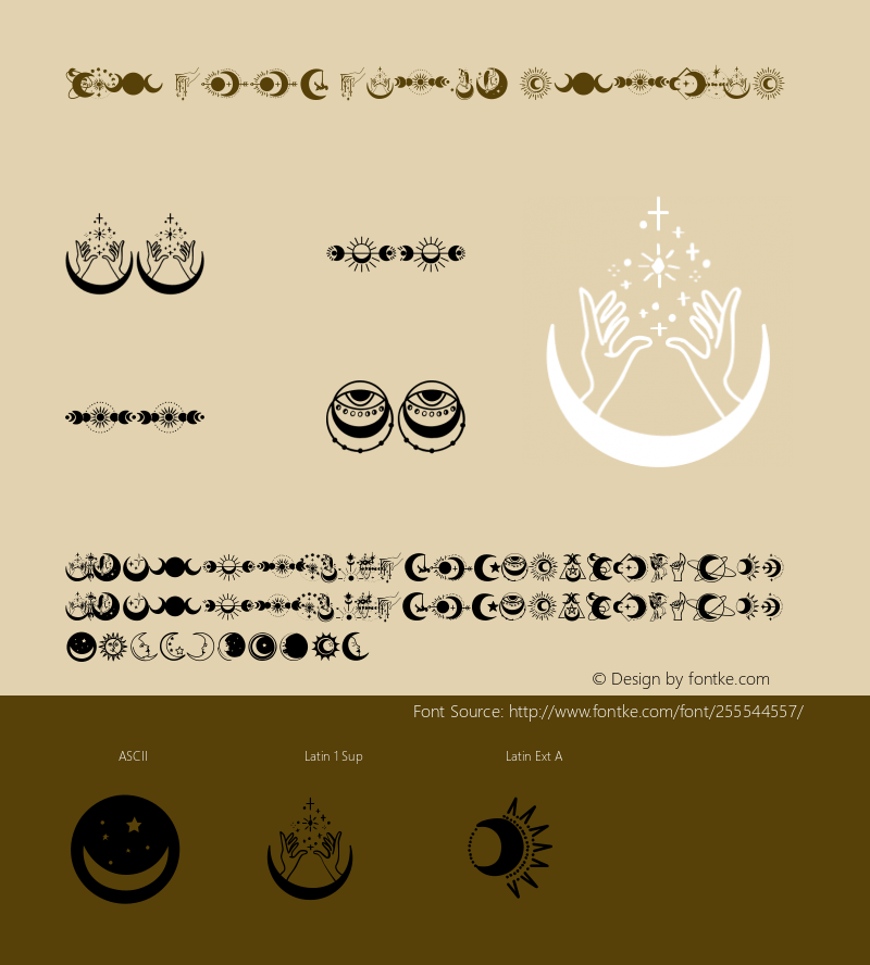 The Moon Magic Version 1.003;Fontself iOS v1.6.9图片样张