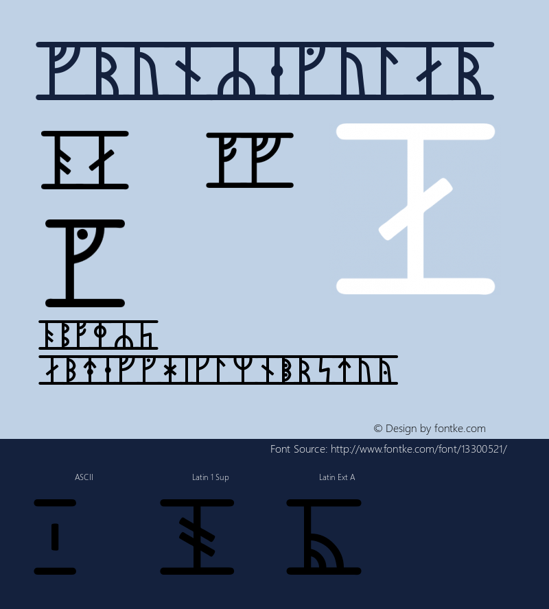 fruncq Regular Version 001.001 Font Sample