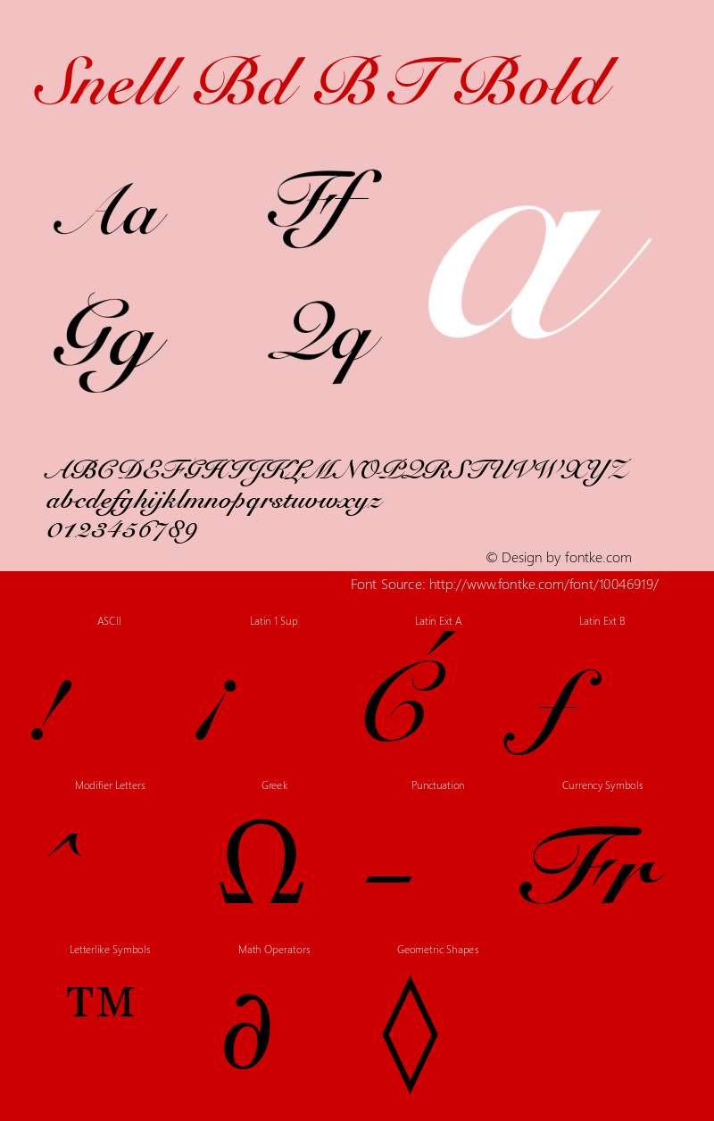 Snell Bd BT Bold mfgpctt-v1.58 Thursday, March 4, 1993 8:57:15 am (EST) Font Sample