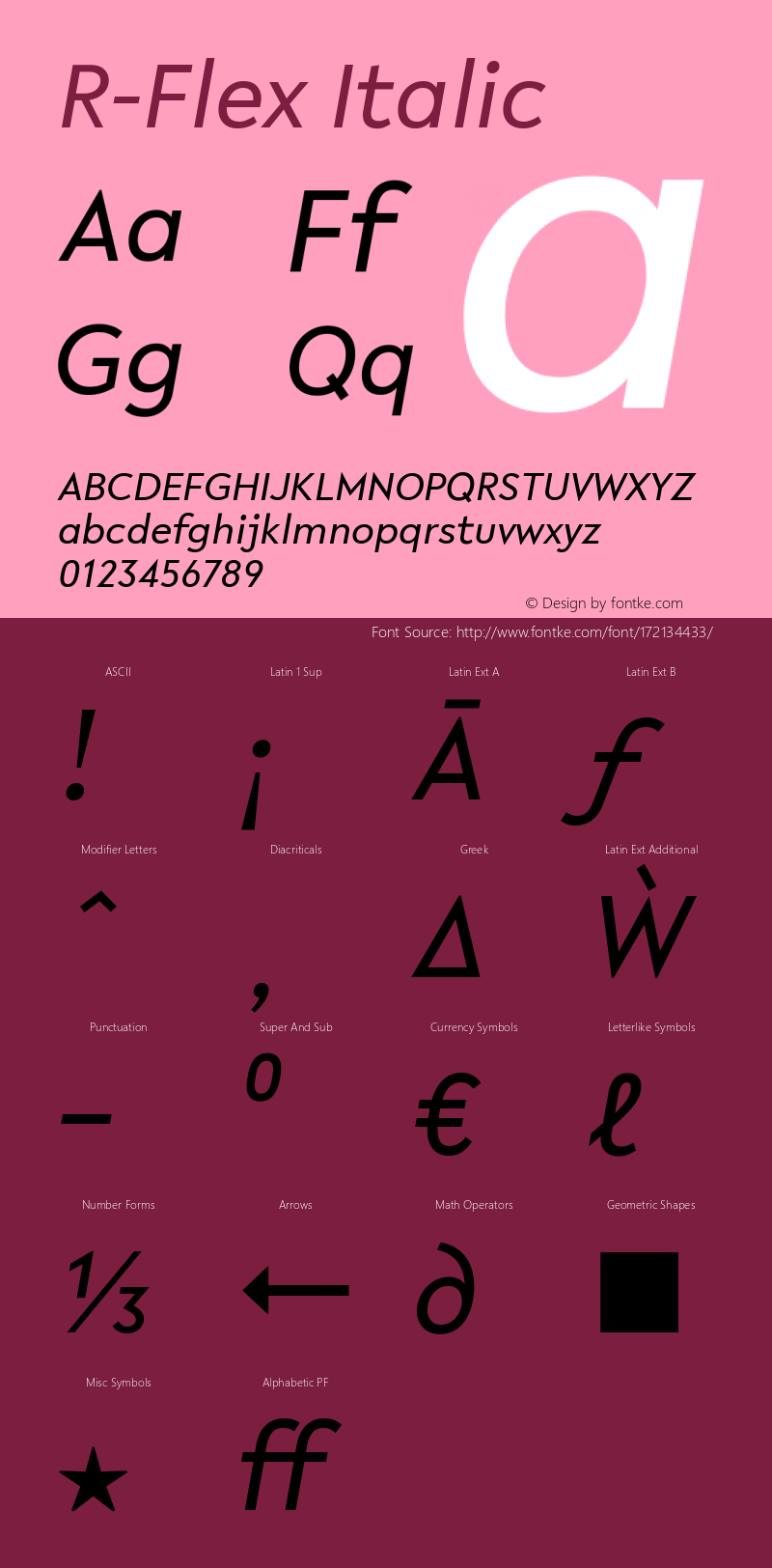 R-Flex Italic 1.003图片样张