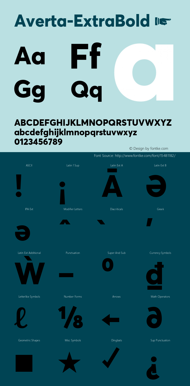 Averta-ExtraBold ☞ Version 1.002;PS 001.002;hotconv 1.0.70;makeotf.lib2.5.58329;com.myfonts.easy.intelligent-foundry.averta .extra-bold.wfkit2.version.4qmE Font Sample