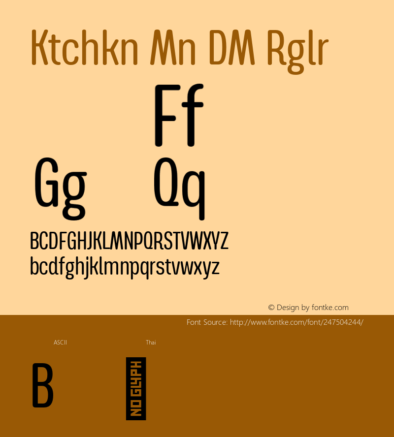 Kitchakan Mon DEMO Regular Version 1.000;Glyphs 3.1.2 (3151)图片样张