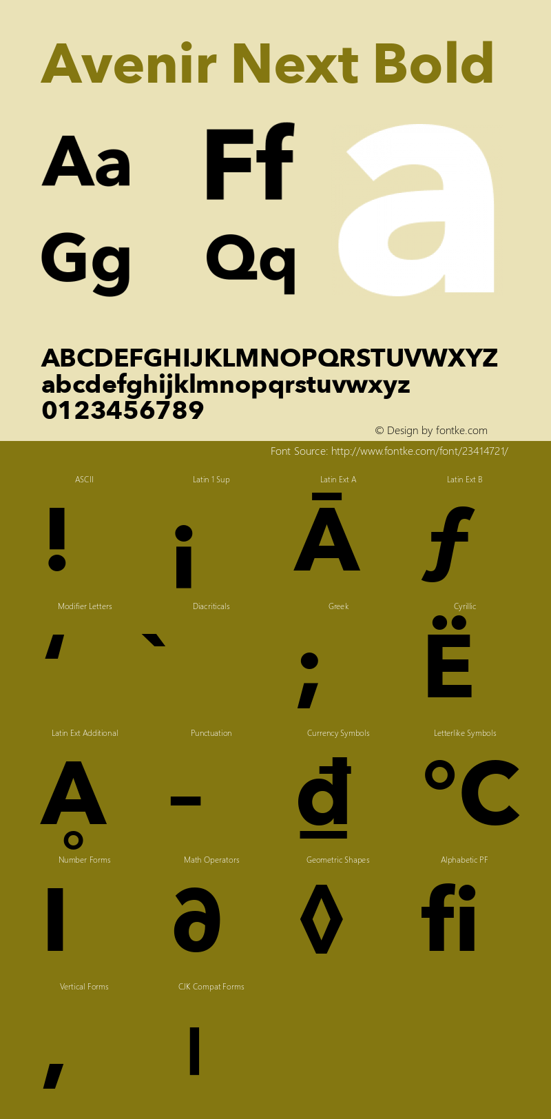 Avenir Next Italic 13.0d1e10 Font Sample