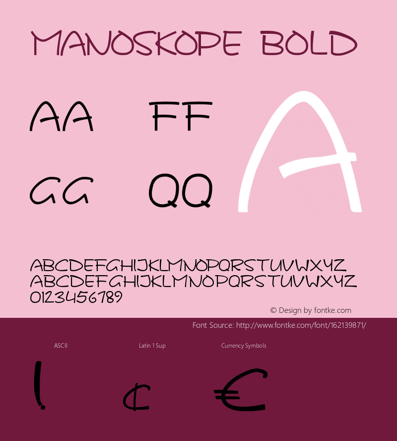 MANOSKOPE-Bold Version 1.00;October 13, 2020;FontCreator 13.0.0.2683 64-bit Font Sample
