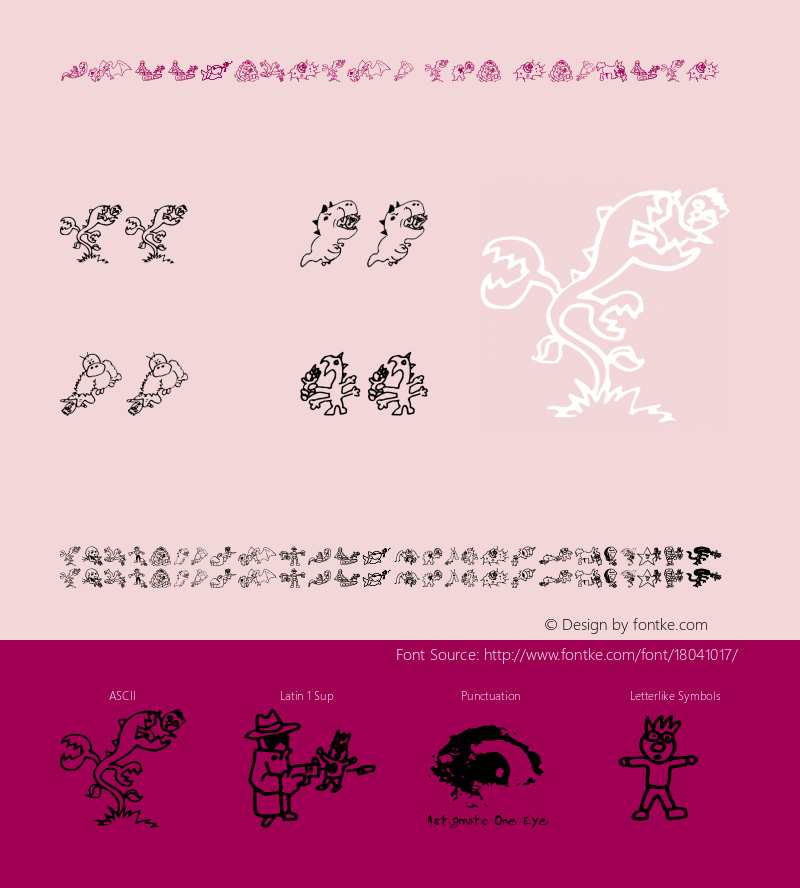 KillMeCraig AOE Regular Macromedia Fontographer 4.1.2 5/26/98 Font Sample