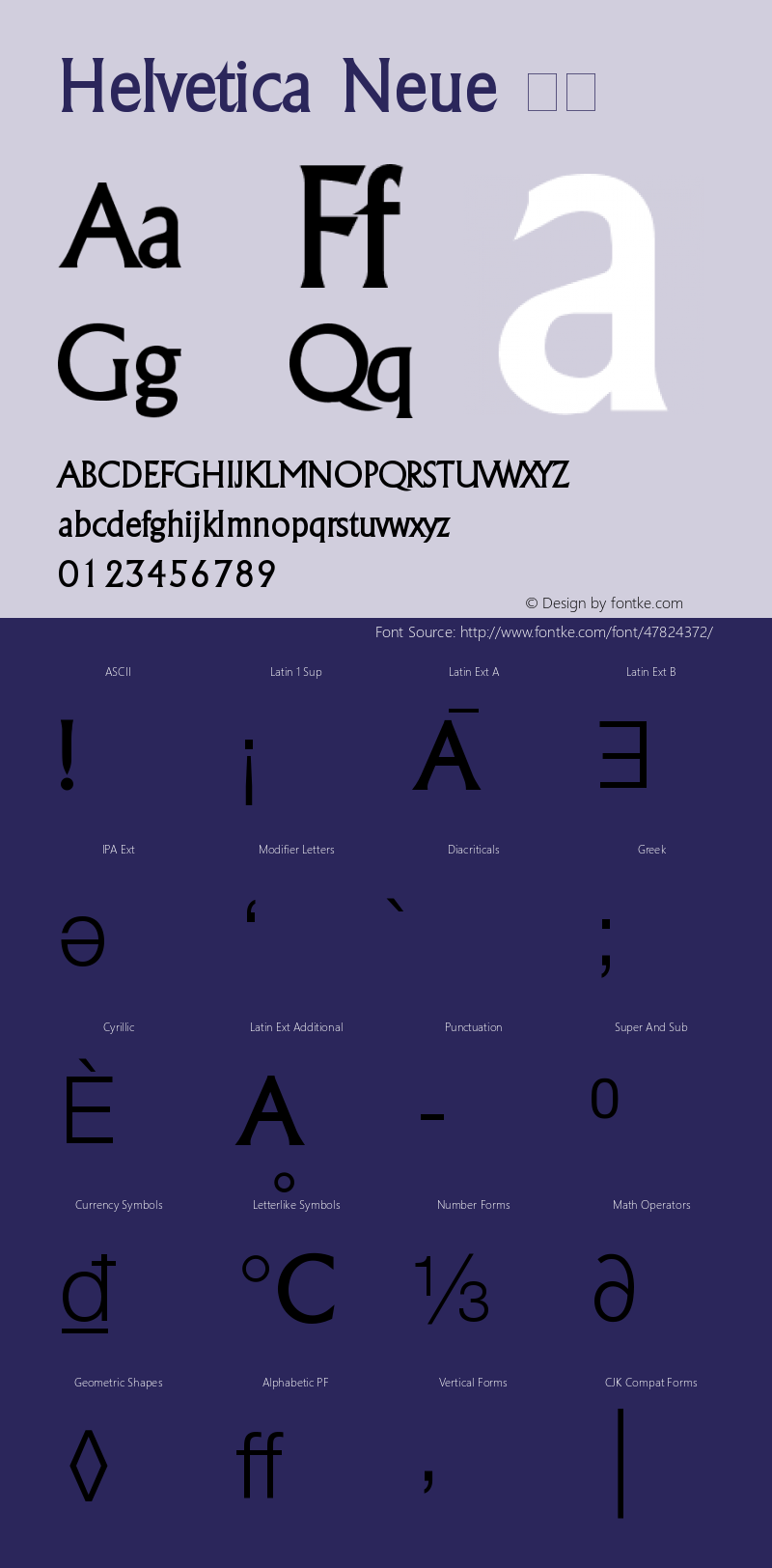 .Helvetica Neue Interface Thin 10.0d39e2 Font Sample