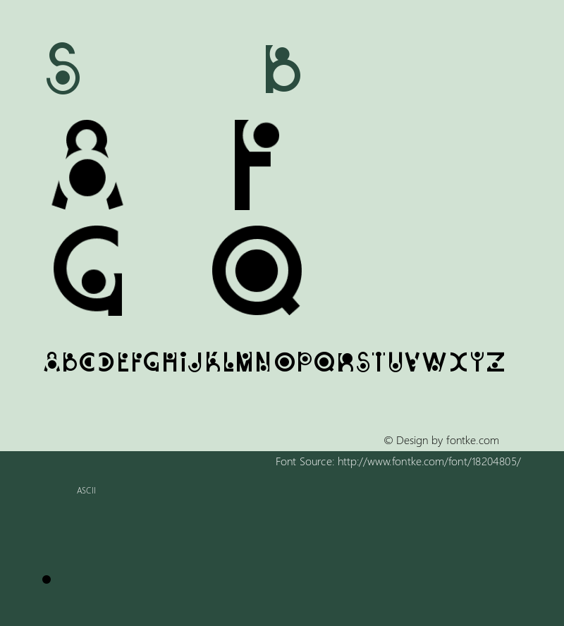 Snail Book Version 1.0 Font Sample