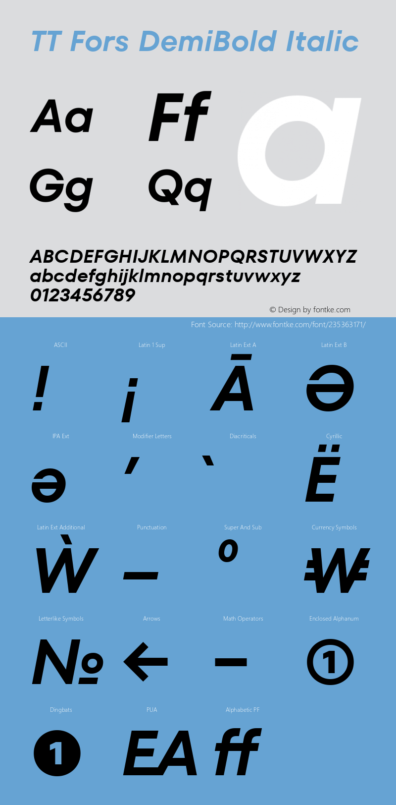 TT Fors DemiBold Italic 1.000.06042021图片样张