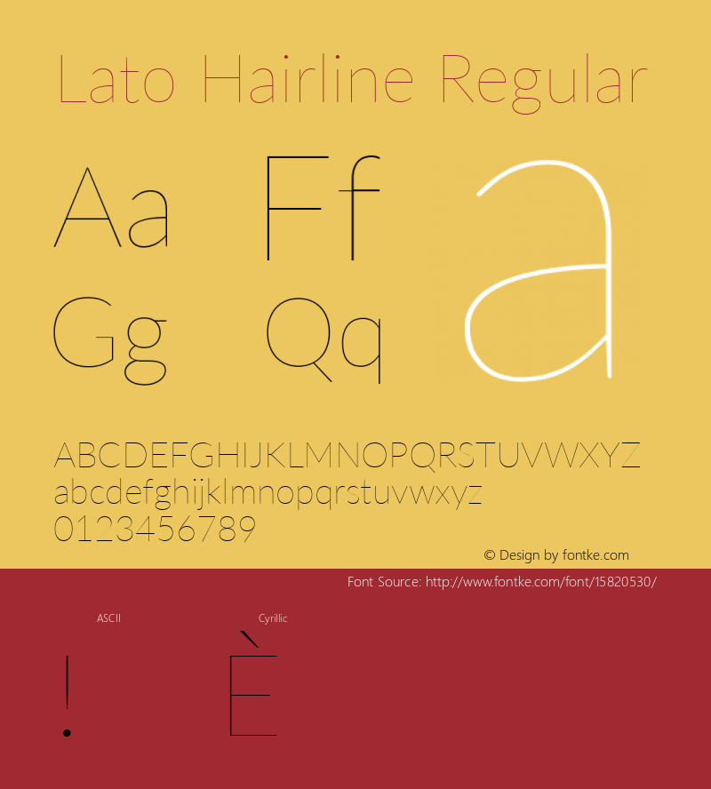 Lato Hairline Regular Version 2.010; 2014-09-01; http://www.latofonts.com/; ttfautohint (v1.4.1) Font Sample