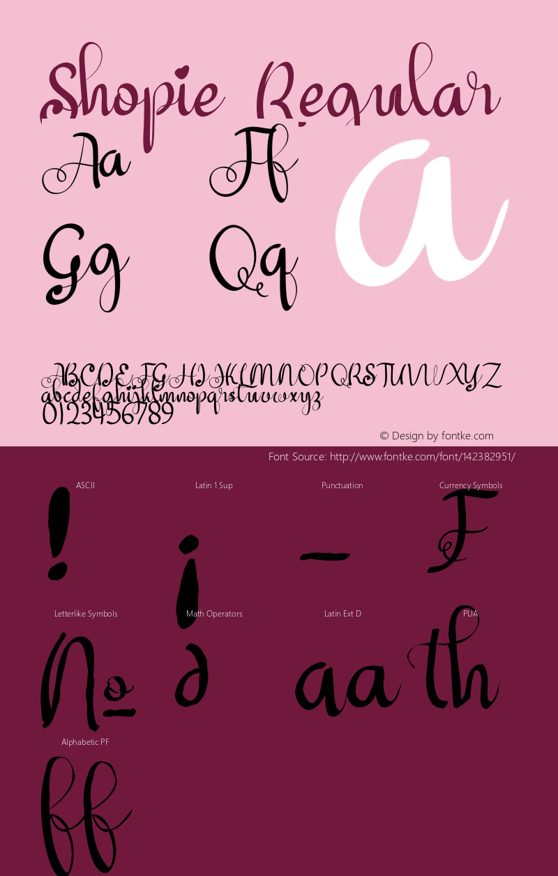 Shopie Version 1.00;December 10, 2020;FontCreator 12.0.0.2545 64-bit Font Sample