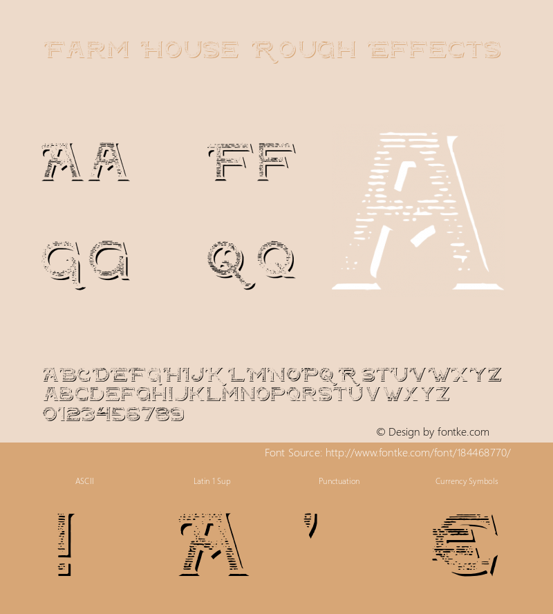 FarmHouseRough-Effects Version 1.00; January 28, 2019 | wf-rip DC20190205图片样张