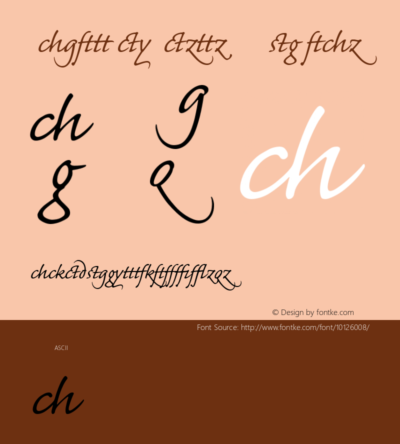 Caflisch Script MM Regular 001.001 Font Sample