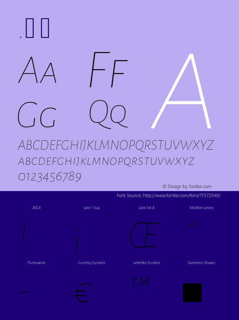 .  Version 1.000;PS 001.000;hotconv 1.0.70;makeotf.lib2.5.58329 DEVELOPMENT Font Sample